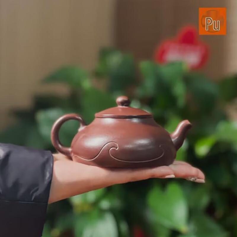 PUSHI Yixing Original Purple Clay Zisha Teapot