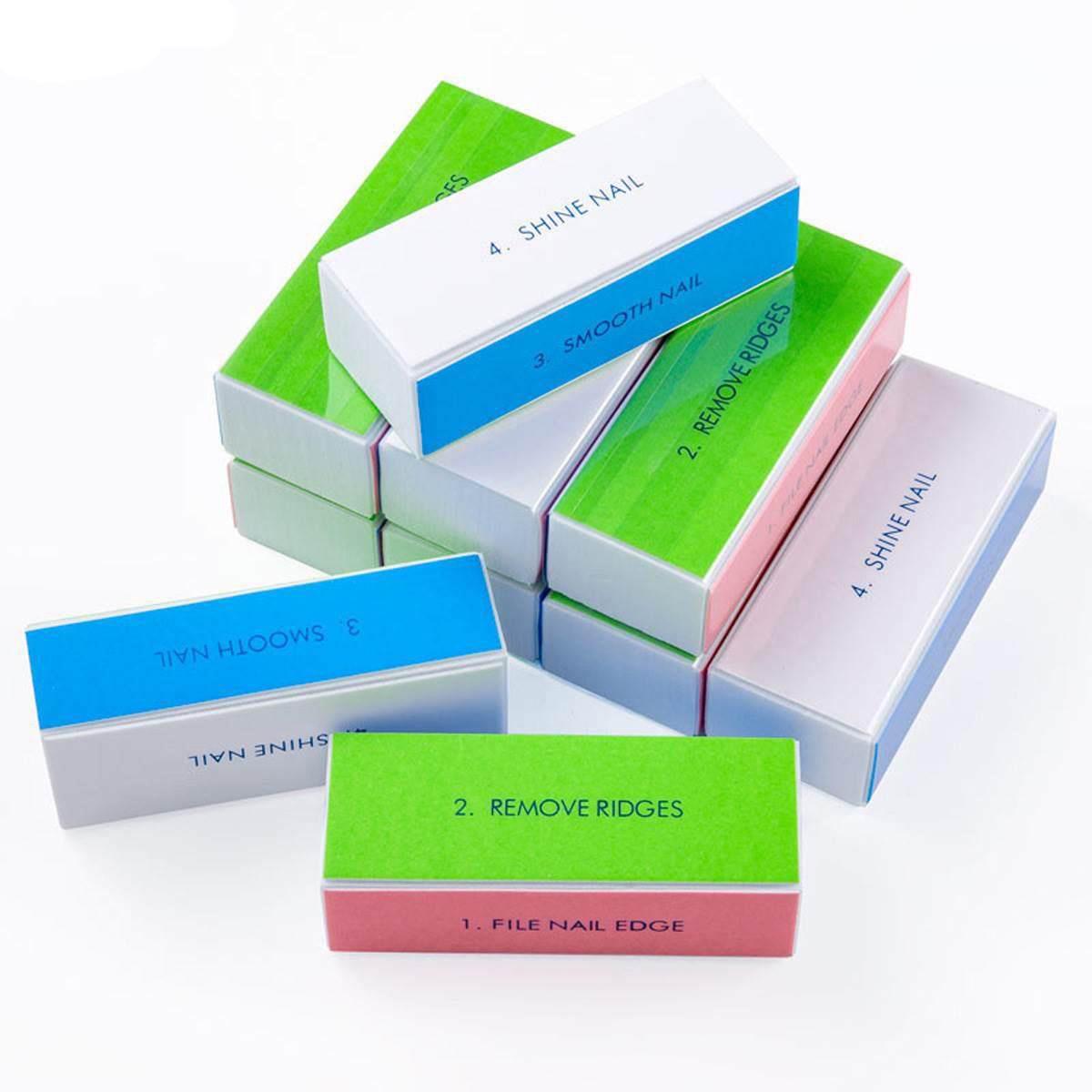 

Four-Sided Nail Shaping and Polishing Block for Salons
