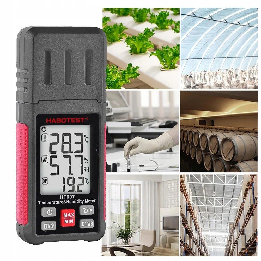 Thermo-Hygrometer Humidity Meter Humidity Meter Rh Dp Wb Temperature