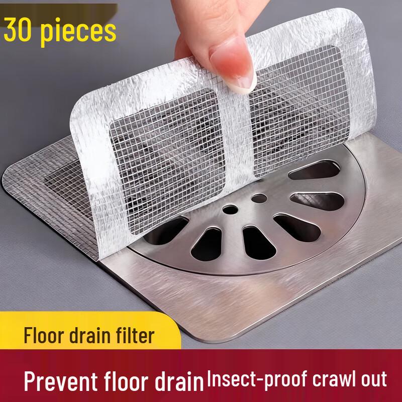 Disposable Floor Drain Hair Catcher Mesh Filter