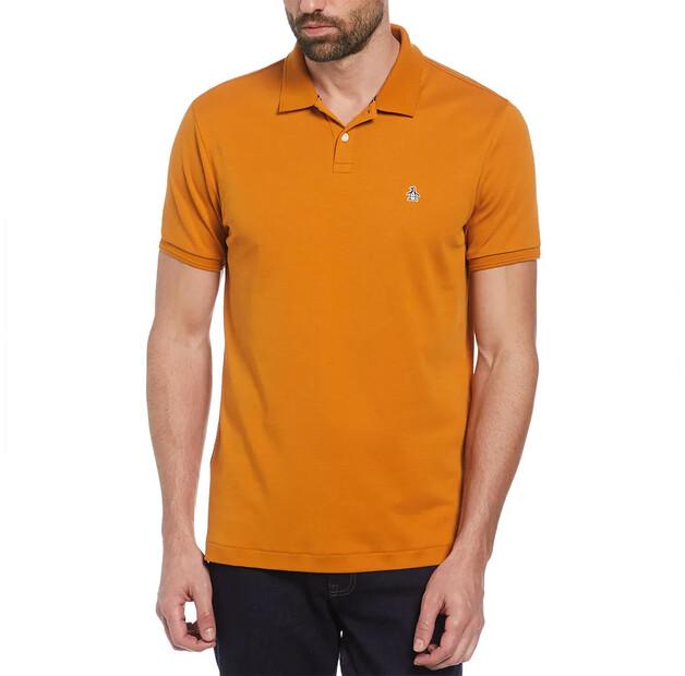 

Original Penguin Daddy Organic Interlock Sticker Pete поло с короткими рукавами XL