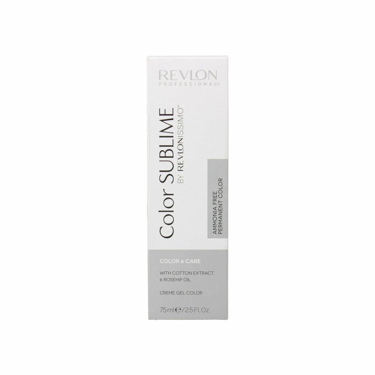 

Coloration Permanente Revlon Revlonissimo Color Sublime Nº 8.21 (75 ml)