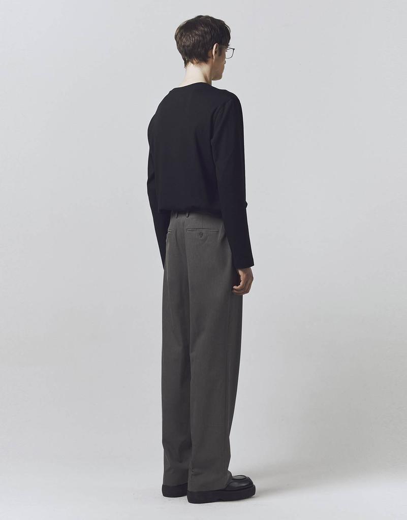 CONCEPTS1ONE Nylon Hidden Elastic Waist Semi-Wide Fit Slacks 10115503/115503 [2 Colors]