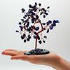 Sodalite Crystal Tree Blue Agate Base 100 Stones