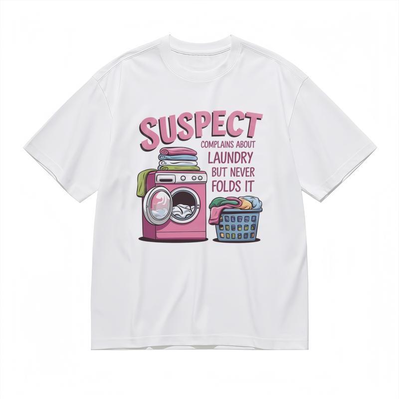 

Men s Slight Stretch Classic T-Shirt Washing Machine Clothing Pile Design Tee 3XL