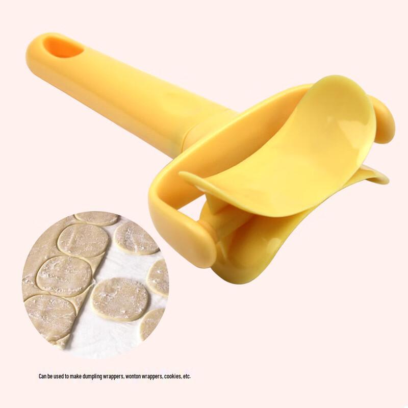 ZISIZ Manual Dumpling Skin Cutter and Wrapper Roller
