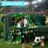 Custom Name Blanket Boston Basketball Blanket Bedding Blanket for Travel, Camping, Living Rooms, Offices, Sofas, Fan Christmas Gift