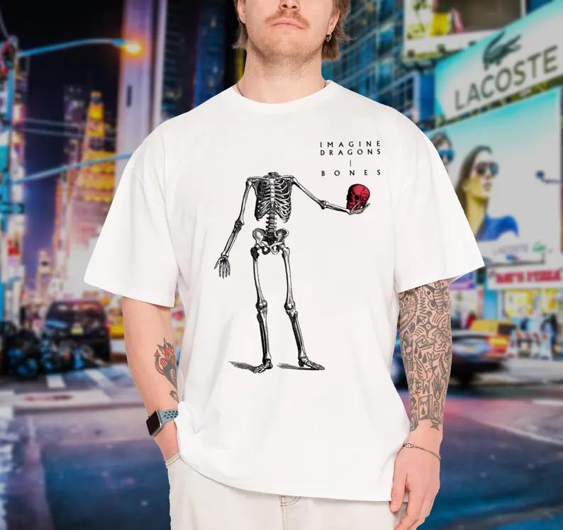 Imagine Dragons Vintage S Band Tour Concert Summer Unisexs Cotton Tshirt Comfortable HighQuality Im YK