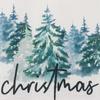 1/2pcs Terylene Decorative Throw Pillow Cover 12*20 Inch Christmas Decorated Pillowcase  Office