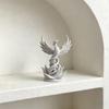 Phoenix Rising Sculptuur, 3D Geprint Phoenix Vogel Beeldje, Mythis Wezen Decoratie met Vleugels voor Bureau, Studeerkamer, Kantoor Decoratie