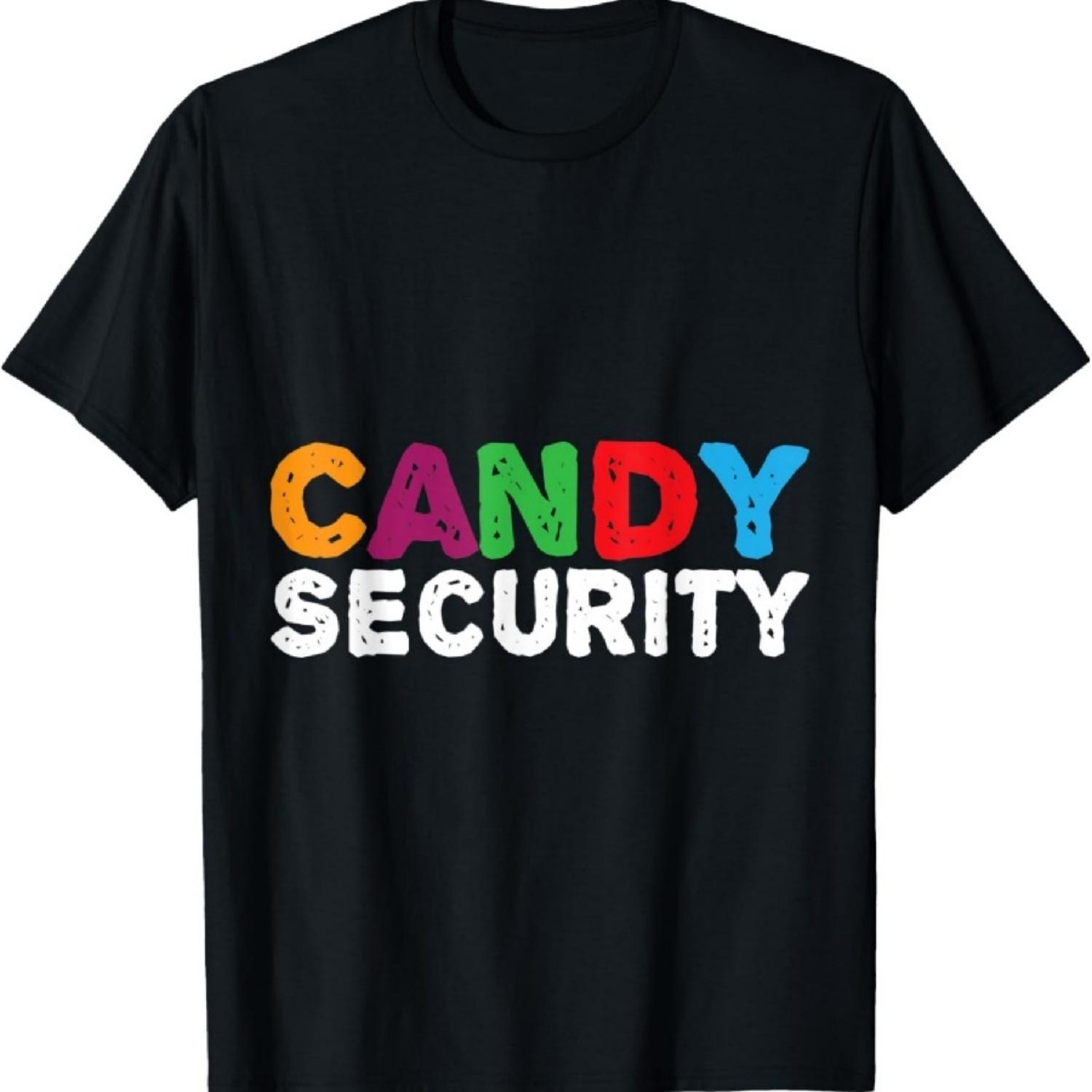

candy land costumes adult candy land tee candy security T-Shirt XXXXXL чёрный