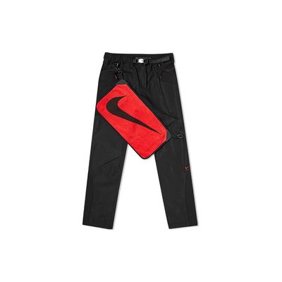 X MMW Woven Waistband Pants Women Bottoms Black CK1545-010