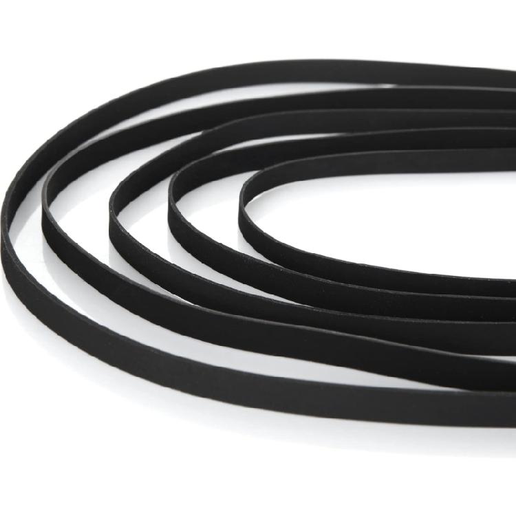 5 Pack Record Player Belt Rubber Drive Bands Record Player Drive Belts Turntable Repair Part Rubber Texture for Player