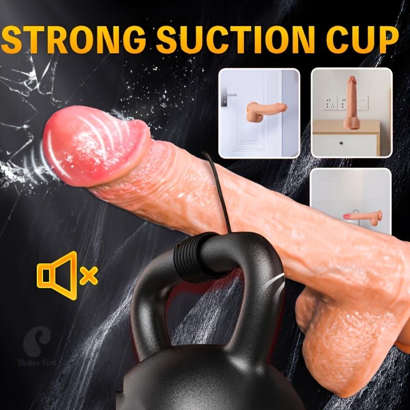 Realistic Vibrator Dildo Thrusting Dildos Vibrators Adult Sex Toys for Women,Silicone 8.7in Suction Cup Fake Penis Anal G-spot Stimulator with 5 Mode