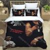 T-Tupac Shakur Fashion Trendy Print Three-piece Set Suitable for Kids or Adults Quilt Cover Pillowcase Bedding Set Birthday Gift