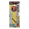 Sankyo Corporation DBLTACT Fabric Safety Cord with Double Lock and Hook DT-ST-13BK