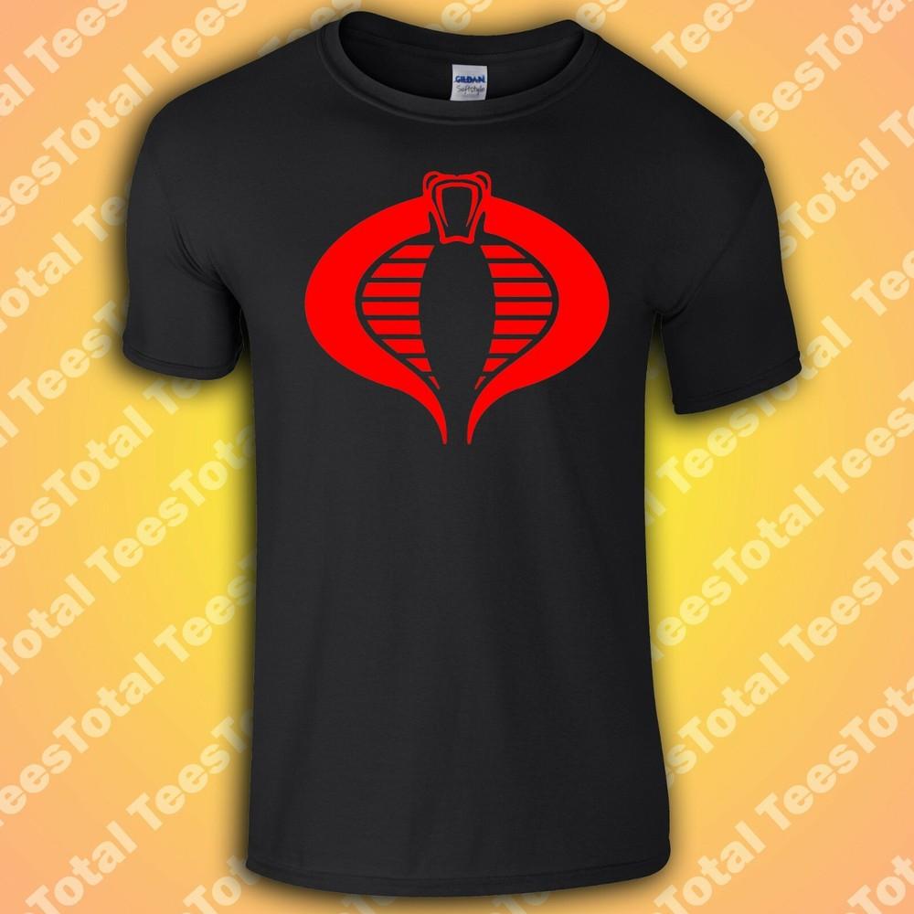 

COBRA GI JOE T-Shirt | Retro 1980s | Go Joe | Serpentor | Cobra Commander L