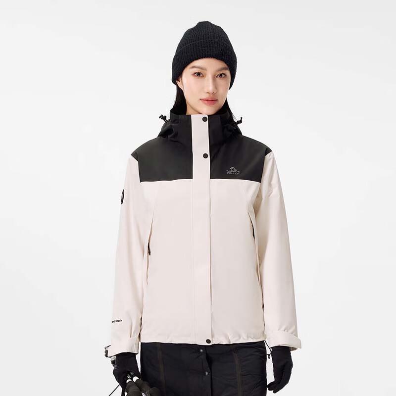 PELLIOT Women's Outdoor 3-in-1 Waterproof Hardshell Jacket