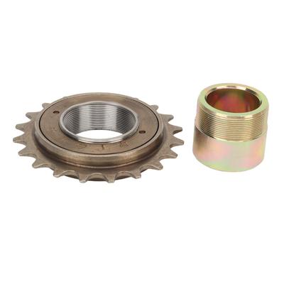 20T Freewheel with 25.5‑26mm Adapter Replacement Lightweight Easy Installation Bicycle Flywheel Adapter Kit for
