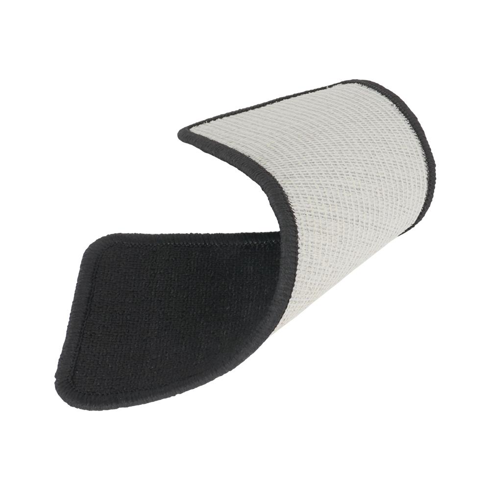 Vollständig maßgeschneidert für VW Transporter T5 T6 Schwarzer Teppich Stufenmatten-Set für Schiebetür & Fahrer & Beifahrer Teppich Autozubehör