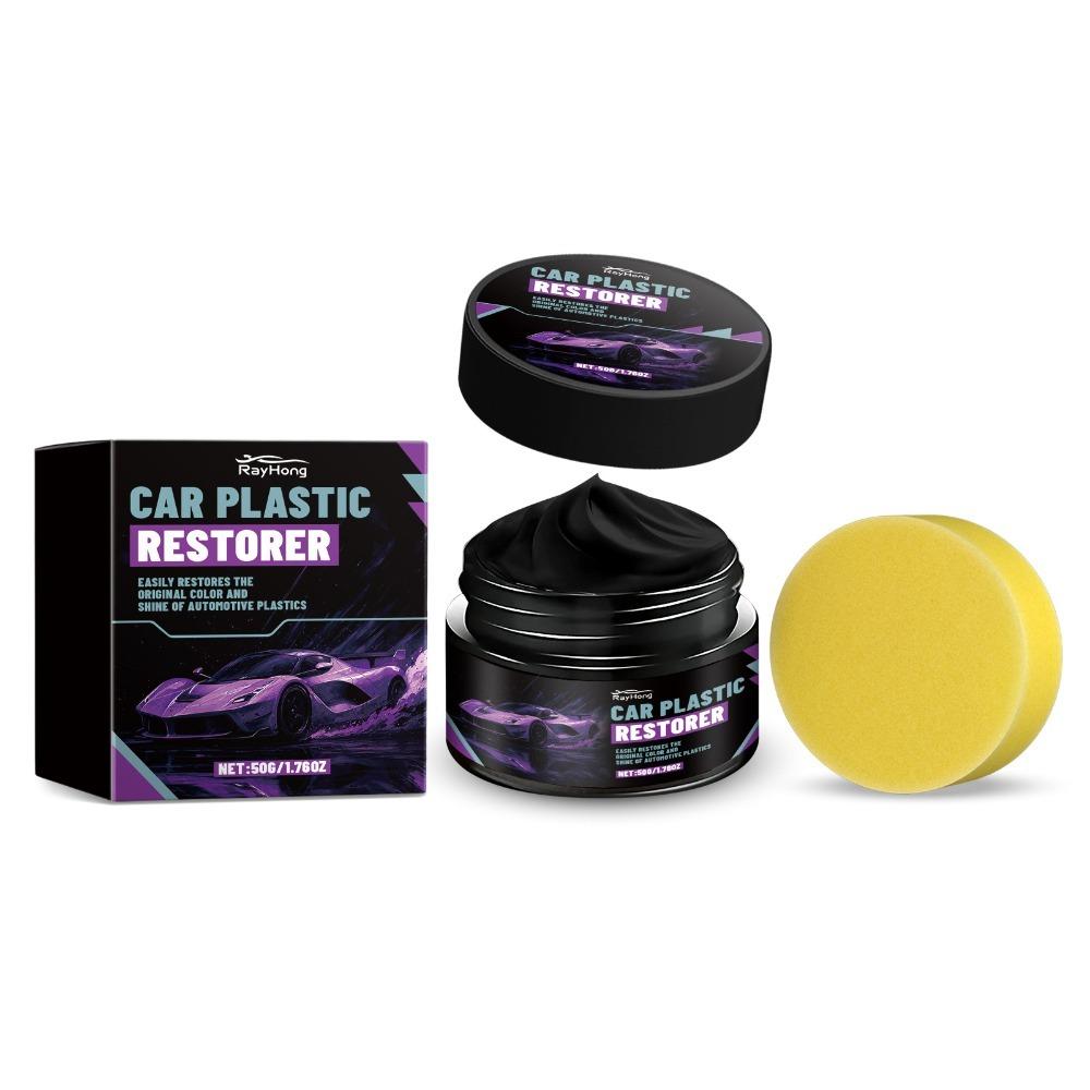 Leather/Rubber/Plastic Repair Car Plastic Restorer RAYHONG Auto Interior Reconditioning Cream Auto