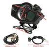 Universal LCD Digital Motorcycle Odometer Speedometer Tachometer Meter Motorbike Moto Dashboard 12V 0-14000 RPM