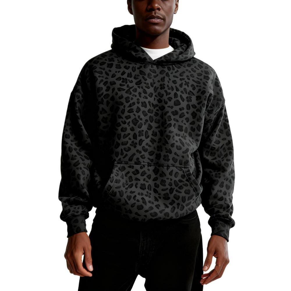 Fashion Sexy Leopard Print Hoodies Men Women Oversized Long Sleeve Pullover Casual Kids Hoodies Sweatshirt Clothing