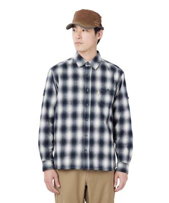 Ombre Check Shirt Long BLACK CH SPTL-SH-26SU902 - Tops, Shirts, Sleeve, Men's & Women's, XXL,