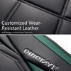 1pc Car Front Seat Cover, Rear Seat Cover All Inclusive Premium PU Leather Mat with Soft Cushion Full Package Protector Cover