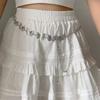 Fashion Butterfly Belt Waist Chain For Women Girl Silver Color Punk Metal Belly Belts Chain Body Chain Waistband Charm Jewelry