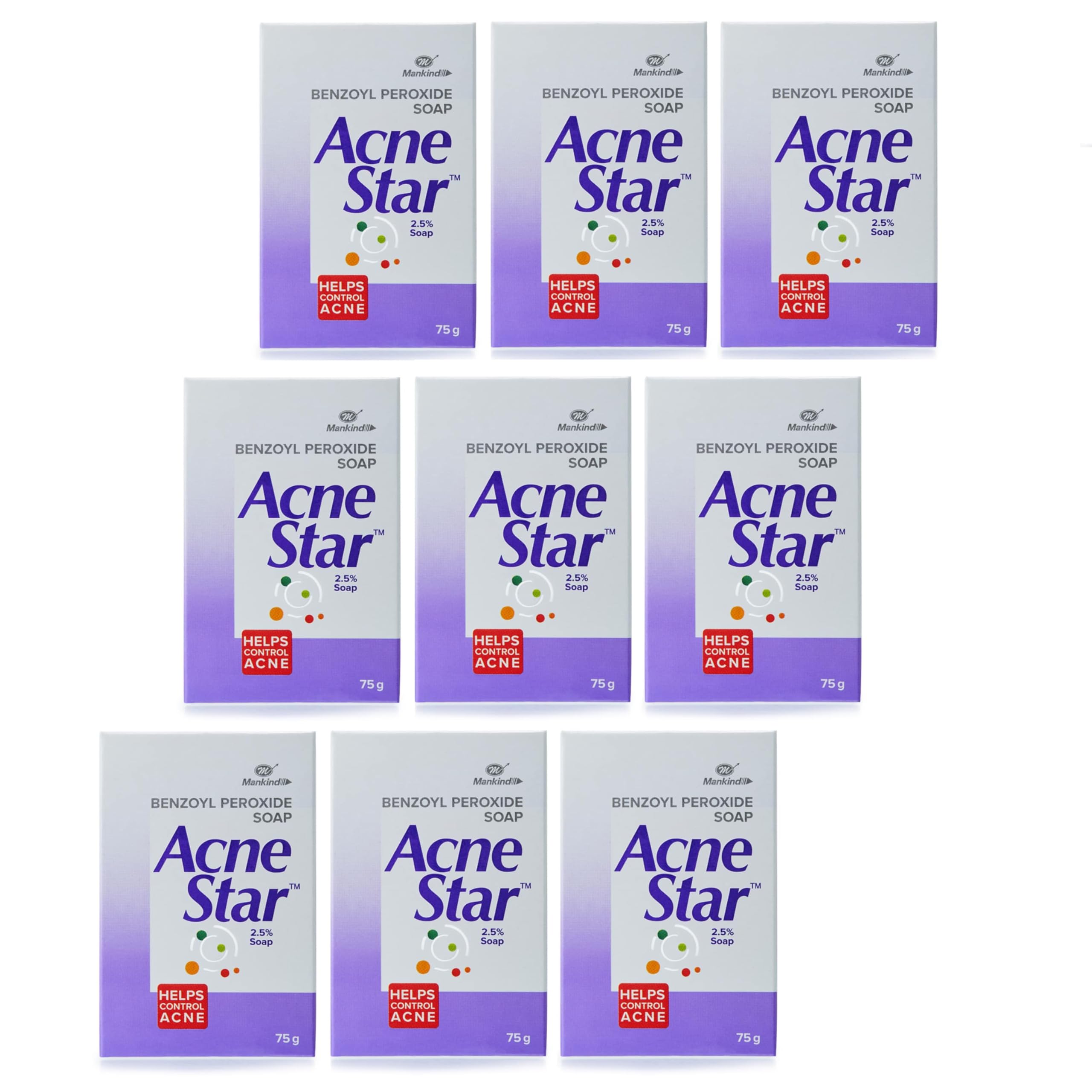Мыло AcneStar Упаковка 9 шт.