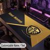 Large Mouse PadLeeds United Custom Name Text Personalized Desk Mat Non Slip Gaming Pad