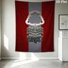 Nottingham Forest FC Wall Tapestry Aesthetic Wall Hanging Printed Fabric Blanket Decorative Tapestries for Bedroom Living Room Home Decor