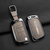 Suitable Fit For Geely Gx3 Ec7 Ec8 Gc6 Ec715 Ec718 Emgrand7 Eu7 Ec7-Rv Ec718-Rv Zinc Alloy Genuine Leather Auto Smart Key Fob Protective Cover