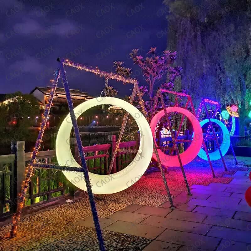 CAOX Luminous Outdoor Swing & Hanging Chair
