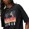 Air Jordan X Undefeated Free Throw T-Shirt Black Men Tops DX6029-010