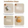 Chick Shape Wall Mounted Tissue Holder Cartoon Toilet Paper Container  Garbage Bag