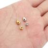 20pcs Irregular Stainless Steel Spacer Seed Bracelet Beads 5mm Never Fade PVD Necklace Beads For DIY Jewelry Making Findings