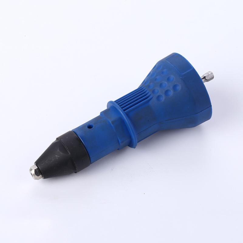 1 Set Multifunction Nail Gun Tool Electric Rivet Adapter Pull Drill Riveter Conversion Adapter Riveting Drill Rivet Adapter