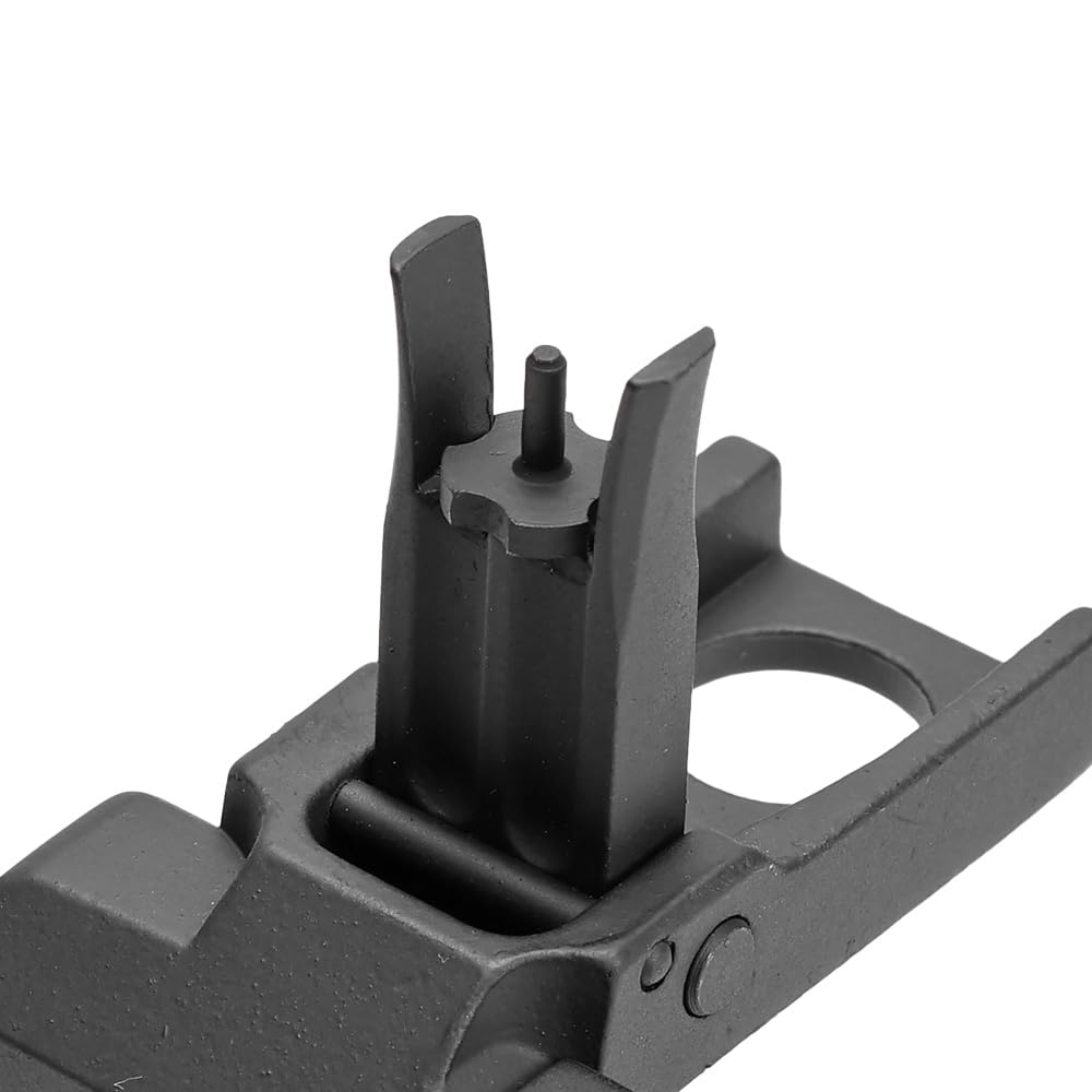 Knights Armament BUIS Replica Metal Folding Front Sight for 20mm Rails, KAC M4, with Top and Bottom Zeroing