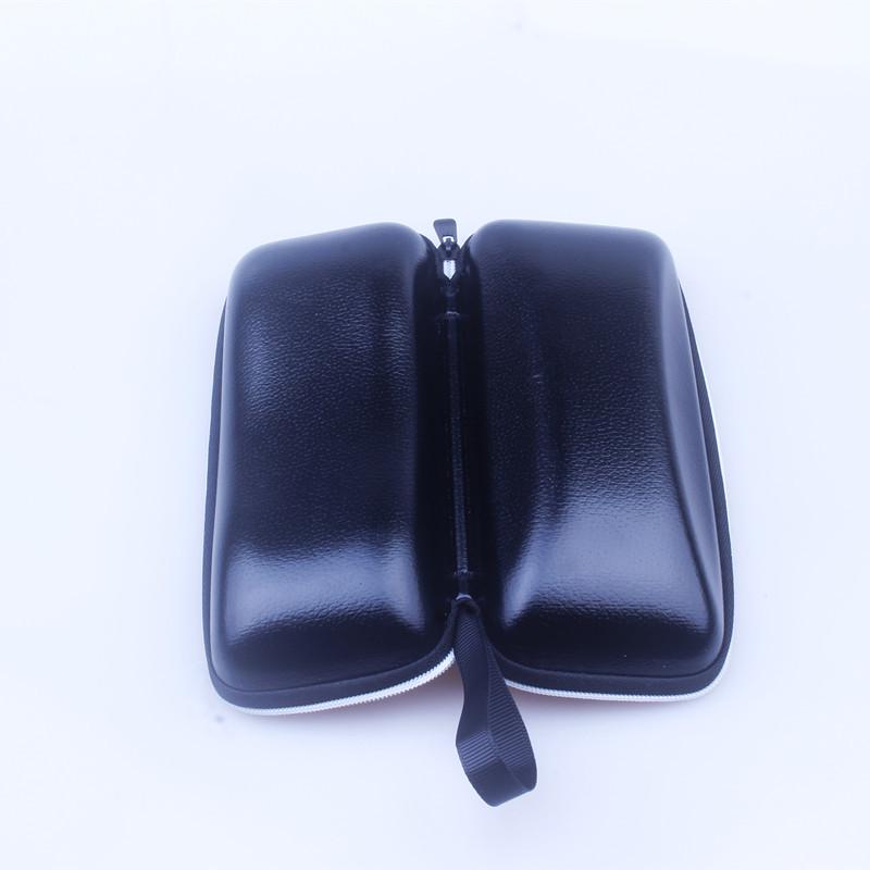 Lychee Pattern PU Leather Sunglasses & Myopia Glasses EVA Case