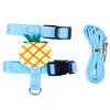 Rabbit Harnesses Small Animal Harness and Leash Set No Escape Adjustable Cute Costume for Hamster Bunny Guinea Pig