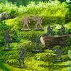 360Pcs 1:72 Scale Soldier Model Army Men Toy Soldiers Battle Scene Playset War Games Toys for Children