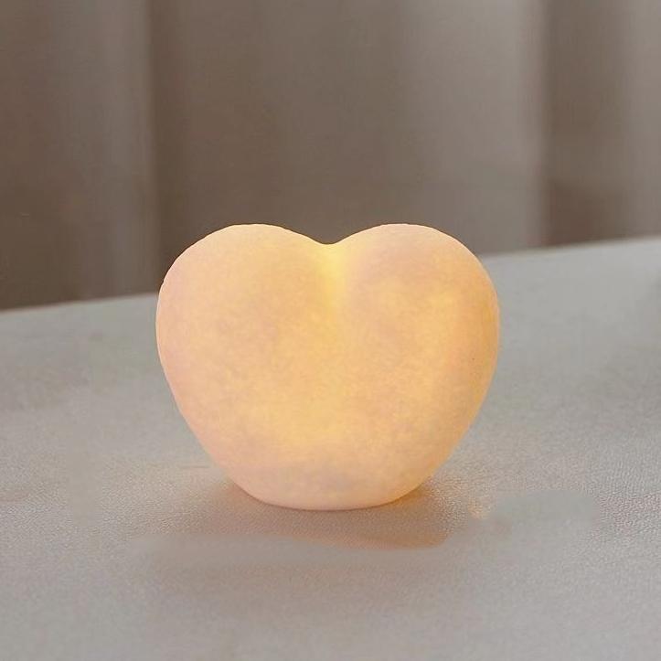 

Ночной светильник Love Atmosphere Light Girl Heart Прикроватный светильник для сна в спальне Мягкий свет Ночной светильник Настольное украшение белый