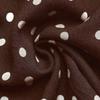 Retro Sexy Halter Neck Backless Polka Dot A Line Mini Dress