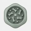 Slow Feeder Dog Bowl Anti‑Choking Pet Feeding Bowl Bone Shape Non‑Slip Food Bowl for Small Medium Dogs Cats