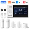 PGST 2G GSM WiFi Alarm System Kit Wireless Home Security Protection System Set Works with Tuya Smart Life Alexa Motion Sensor