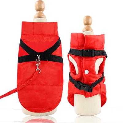 Small, Medium and Large Dogs, Waterproof and Explosion-proof Dog Vest, Cotton-padded Clothes, Chest Straps, Traction Cat Supplies,