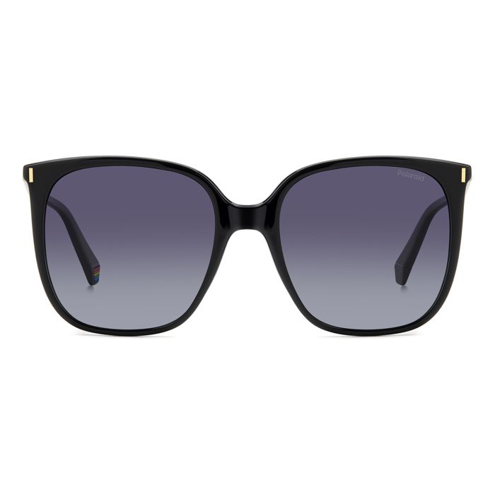Lunettes de Soleil Polaroid PLD 6218/S 56/19/140 BLACK/ GREY SHADED POLARIZED acétate femme PLD 6218/S