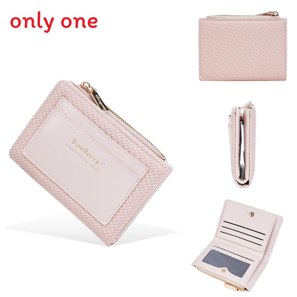 Womens Pu Wallet With Multi Card Slots And Zipper For Daily Use